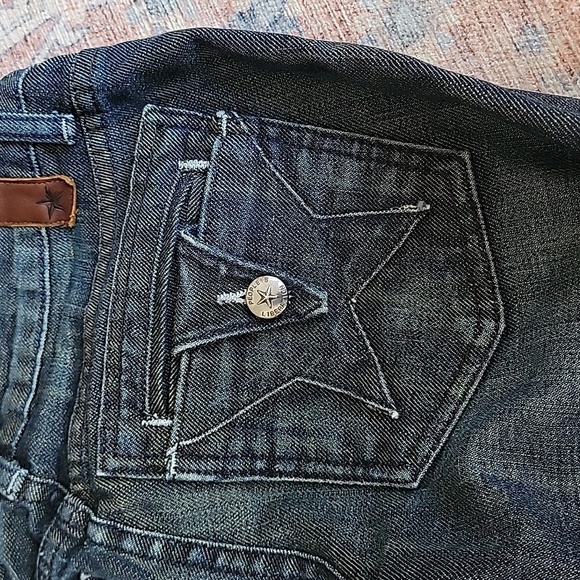 People's Liberation Low Rise Boot Cut Jeans Made In USA - Picture 5 of 9